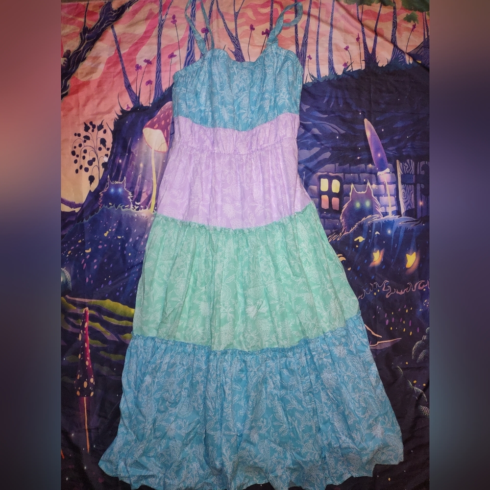 Tiered ruffle Maxi dress - Picture 8 of 16